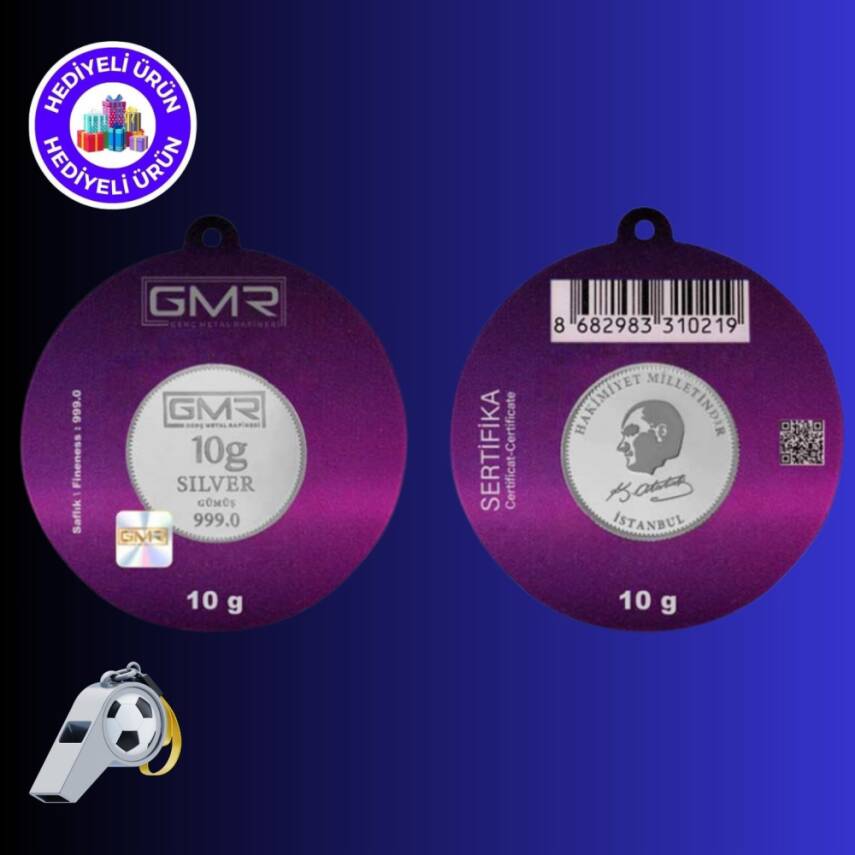GMR 10gr Sikke Gümüş (999.0) - 1