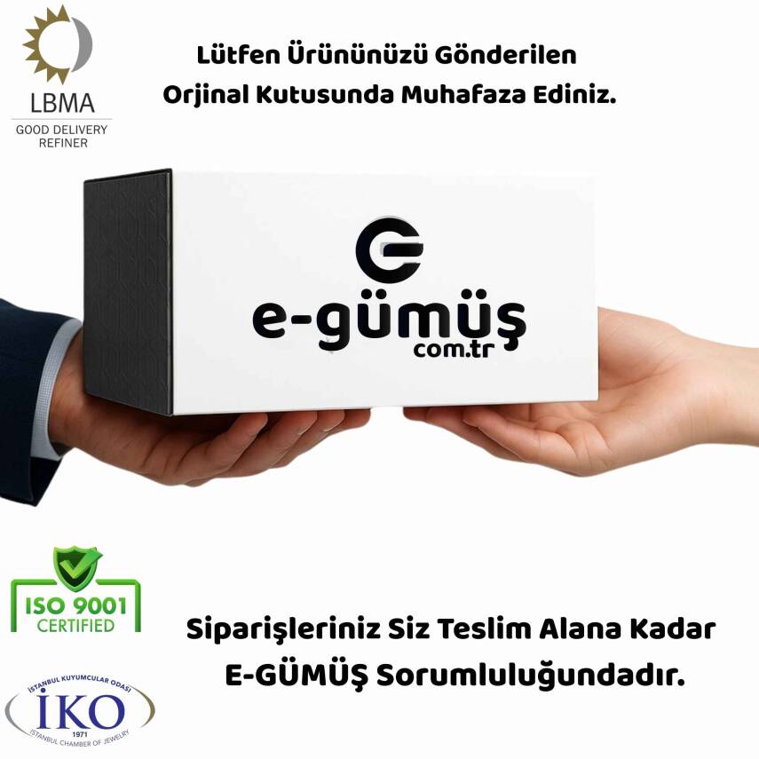 HAS Külçe Gümüş 500gr. (999.9) - 2